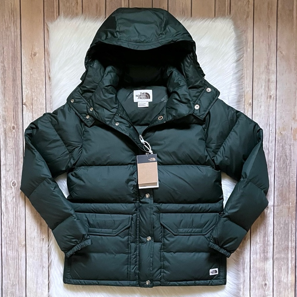 The North Face Dark Green Puffer Jacket